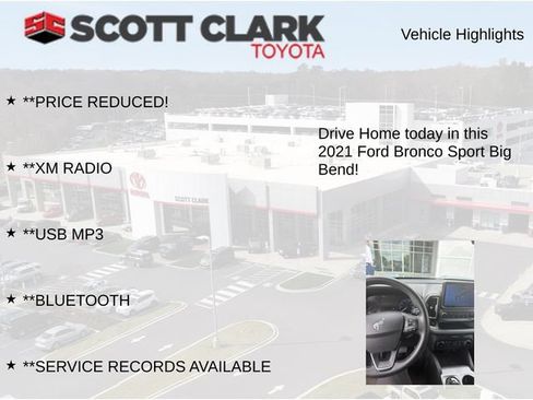 Used 2021 Ford Bronco Sport Big Bend AWD/4WD image 8