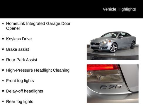 Used 2011 Volvo C70 T5 FWD image 24