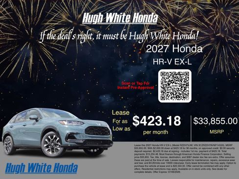 New 2027 Honda HR-V EX-L image 3