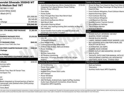 Used 2024 Chevrolet Silverado 3500 W/T AWD/4WD image 4