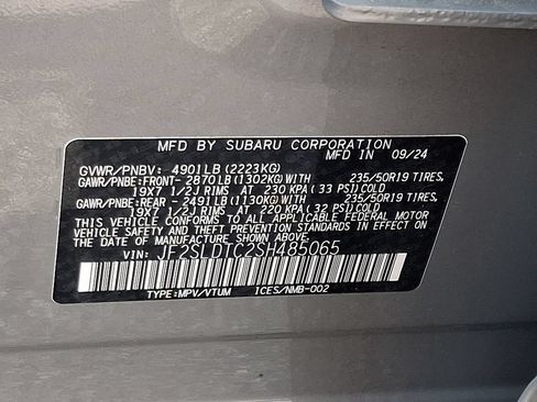 Certified 2025 Subaru Forester Touring AWD/4WD image 27