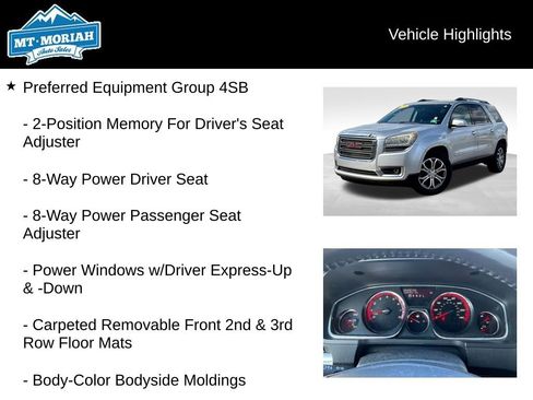Used 2014 GMC Acadia SLT AWD/4WD image 4
