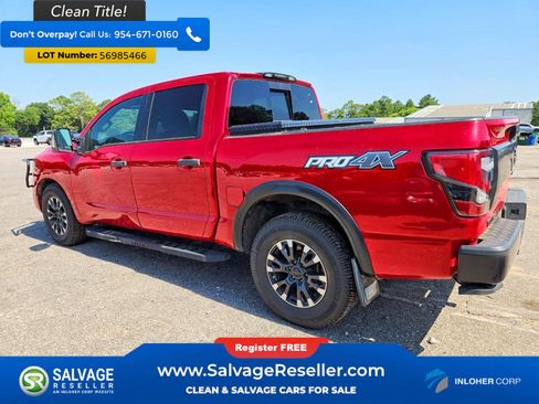 Used 2021 Nissan Titan PRO-4X w/ Pro-4x Convenience Package AWD/4WD image 3