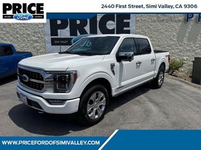 Certified 2023 Ford F150 Platinum w/ Equipment Group 701A High