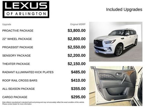 Used 2019 INFINITI QX80 Luxe w/ Proactive Package image 4