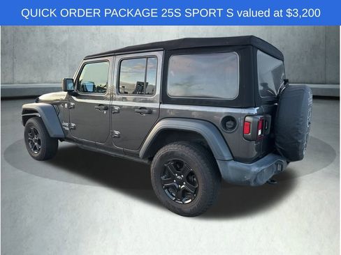 Used 2021 Jeep Wrangler Unlimited Sport image 3