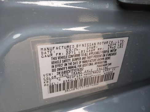 New 2026 Nissan Sentra SV w/ SV Convenience Package FWD image 31