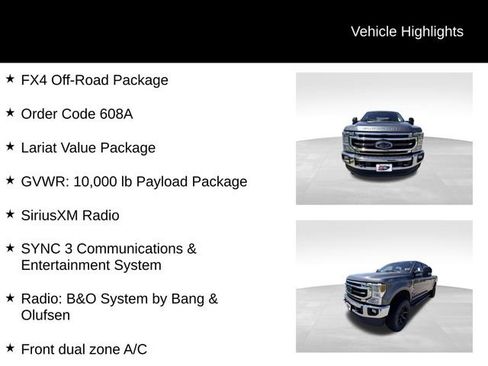 Used 2021 Ford F250 Lariat w/ Lariat Value Package AWD/4WD image 13