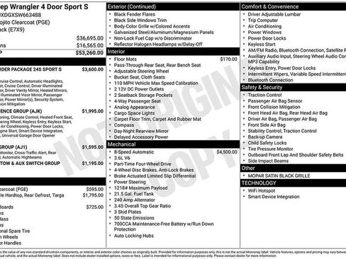 New 2025 Jeep Wrangler Sport S image 29