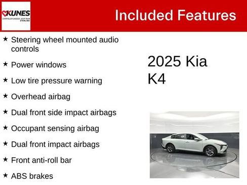 Used 2025 Kia K4 FWD image 5