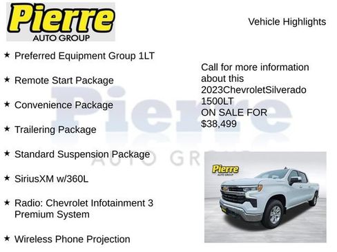 Used 2023 Chevrolet Silverado 1500 LT w/ Work Truck Package AWD/4WD image 7