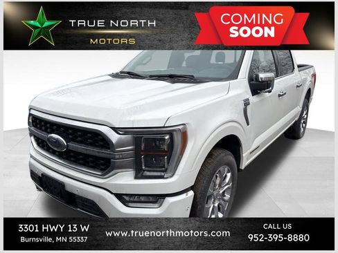 Used 2022 Ford F150 Platinum w/ Max Trailer Tow Package AWD/4WD image 1