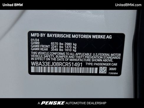 Used 2024 BMW 760i xDrive AWD/4WD image 15