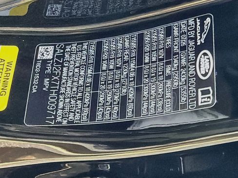 New 2026 Land Rover Range Rover Evoque S AWD/4WD image 43