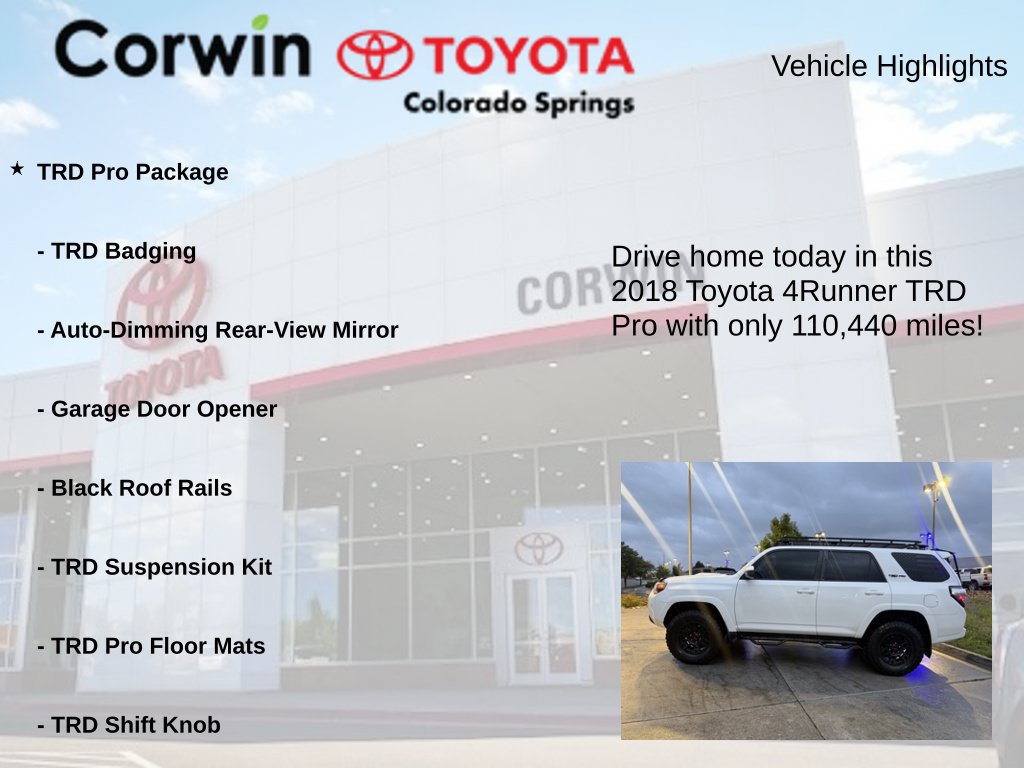 Used 2018 Toyota 4Runner TRD Pro AWD/4WD image 6