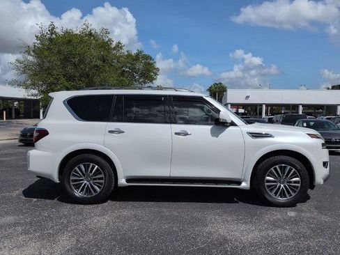 Certified 2023 Nissan Armada SL w/ Captain's Chairs Package RWD image 3
