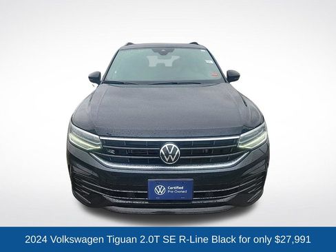 Certified 2024 Volkswagen Tiguan SE R-Line AWD/4WD image 2