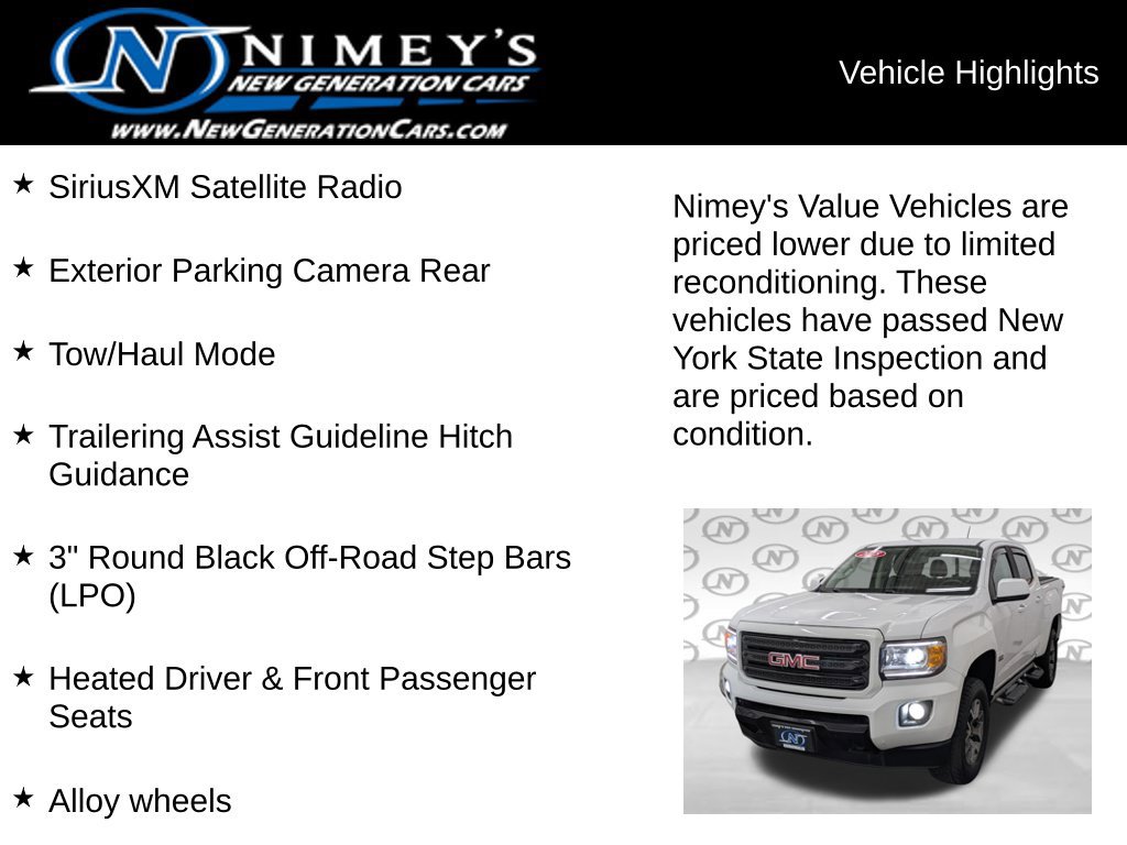 Used 2018 GMC Canyon All Terrain w/ All Terrain X Package AWD/4WD image 11