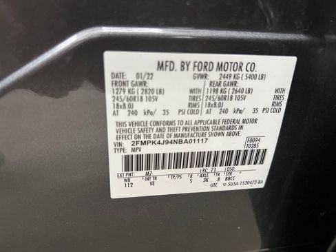 Used 2022 Ford Edge SEL w/ Convenience Package AWD/4WD image 33