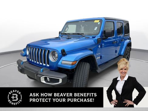 Used 2022 Jeep Wrangler Unlimited Sahara image 1
