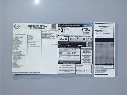 New 2025 Nissan Altima 2.5 SR image 21