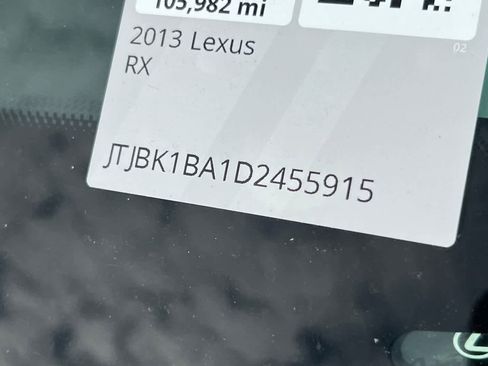 Used 2013 Lexus RX 350 AWD w/ Premium Pkg image 23