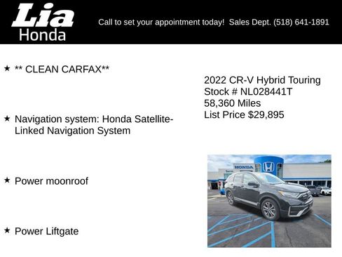 Used 2022 Honda CR-V Touring image 6