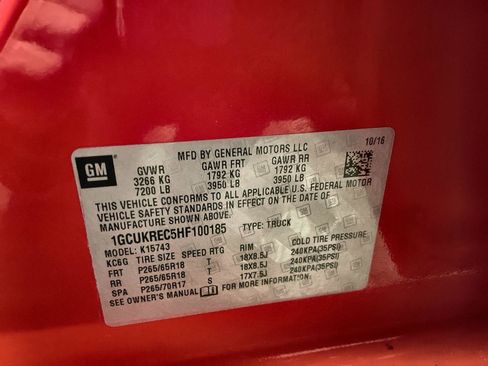 Used 2017 Chevrolet Silverado 1500 LT w/ All Star Edition image 30