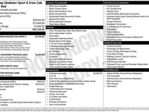 Used 2023 Jeep Gladiator Sport image 5