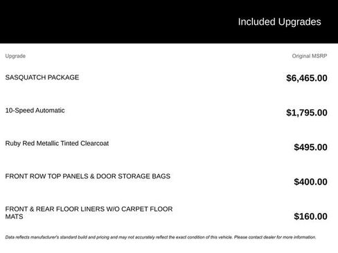 New 2025 Ford Bronco Base w/ Sasquatch Package image 15