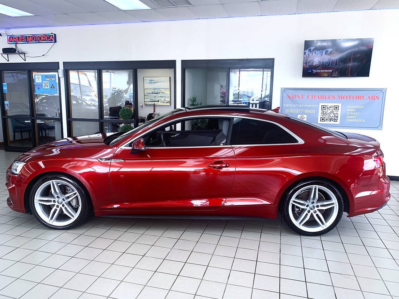 Used 2018 Audi A5 2.0T Premium Plus w/ Premium Plus AWD/4WD image 3
