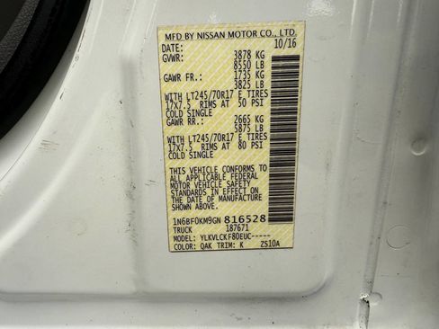 Used 2016 Nissan NV 1500 S w/ Power Package image 29