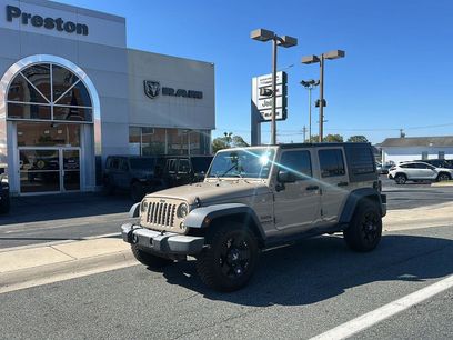 Used 2016 Jeep Wrangler Unlimited Sport w/ Quick Order Package 24S
