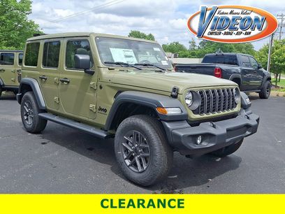 New 2025 Jeep Wrangler Unlimited Sport