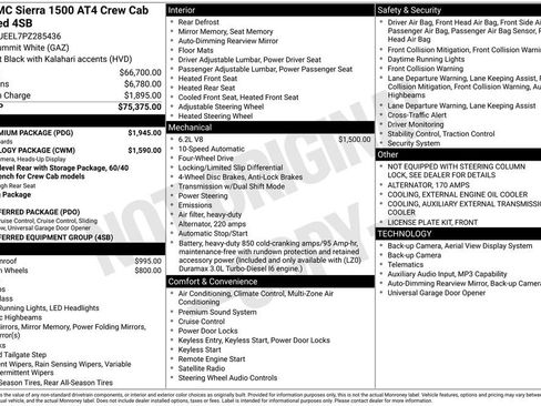 Used 2023 GMC Sierra 1500 AT4 w/ AT4 Premium Package AWD/4WD image 45