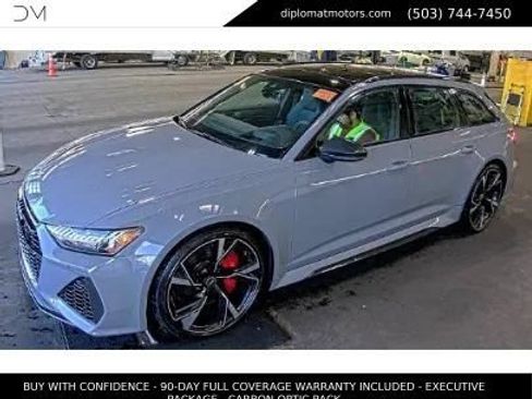 Used 2023 Audi RS 6 AWD/4WD image 1