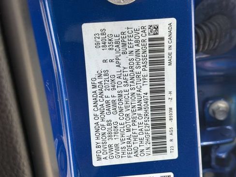 Used 2024 Honda Civic Sport image 29
