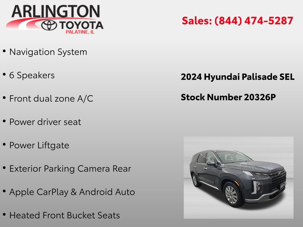 Used 2024 Hyundai Palisade SEL AWD/4WD image 2