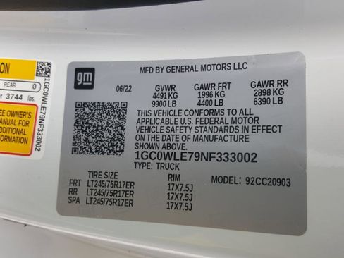 Used 2022 Chevrolet Silverado 2500 W/T image 19