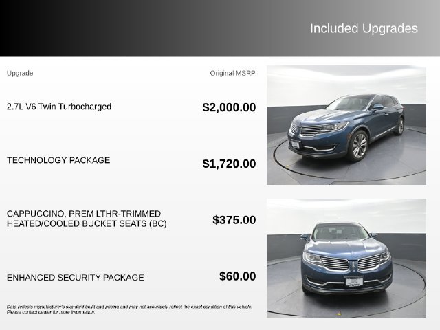 Used 2016 Lincoln MKX Reserve w/ Technology Package AWD/4WD image 4