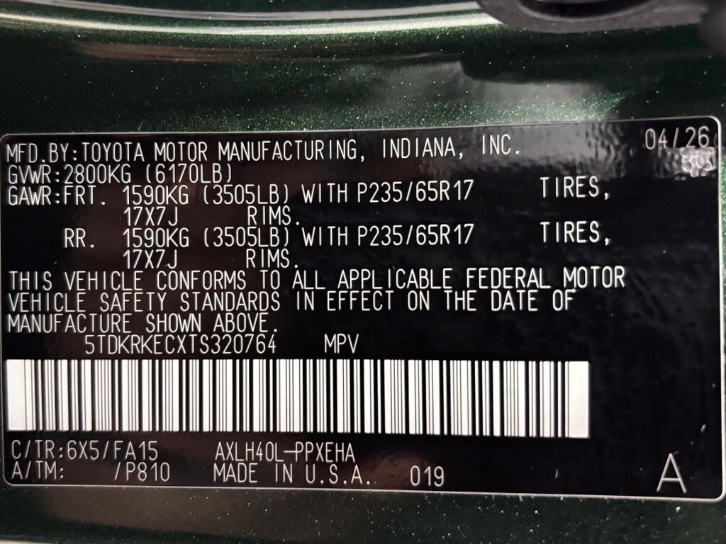 Used 2026 Toyota Sienna LE FWD image 11