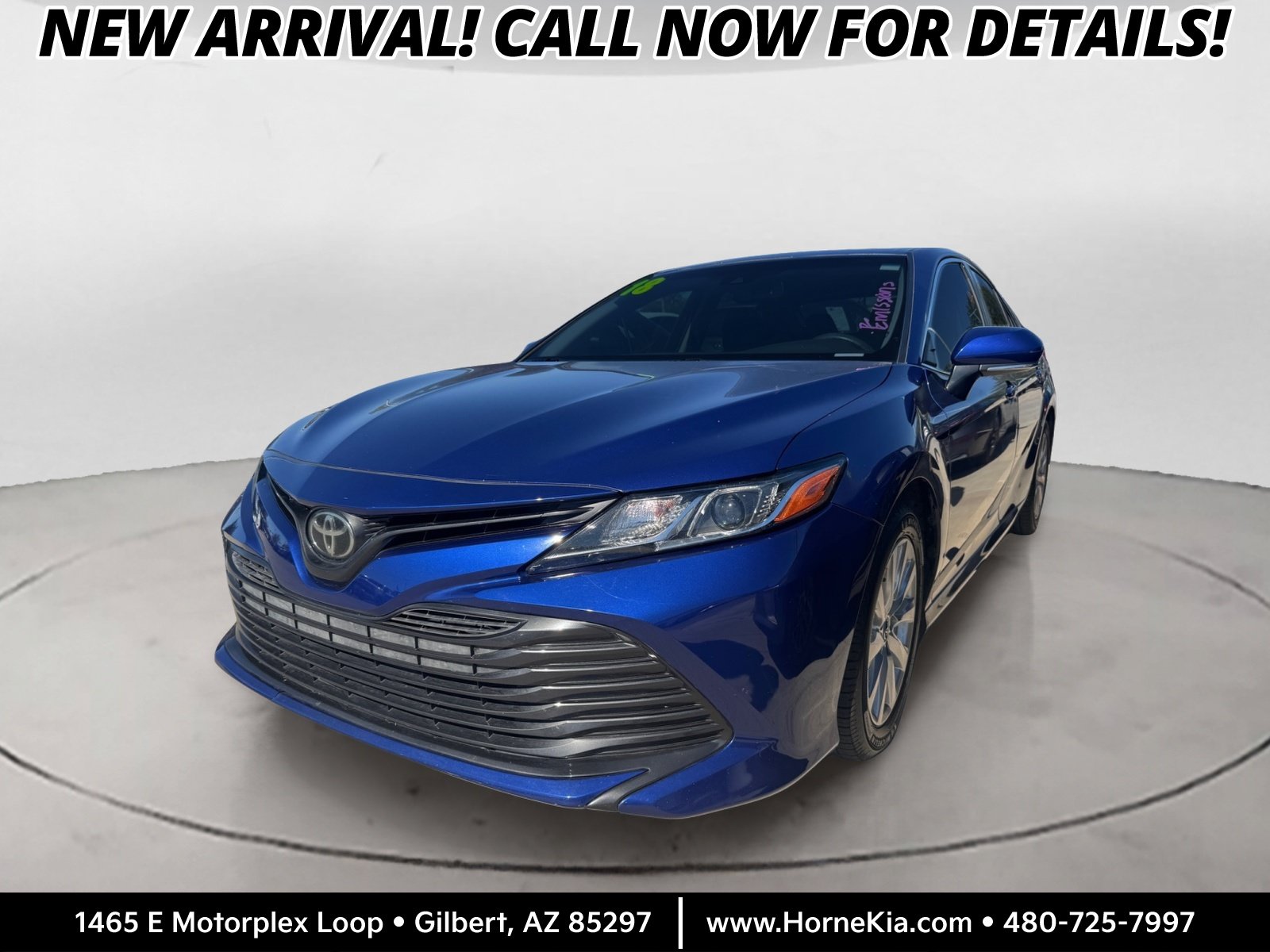Used 2018 Toyota Camry LE w/ Audio Package FWD image 1