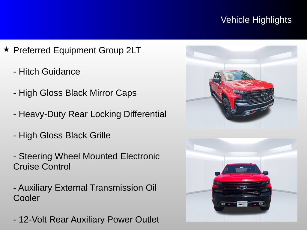 Used 2020 Chevrolet Silverado 1500 LT Trail Boss w/ Convenience Package AWD/4WD image 16