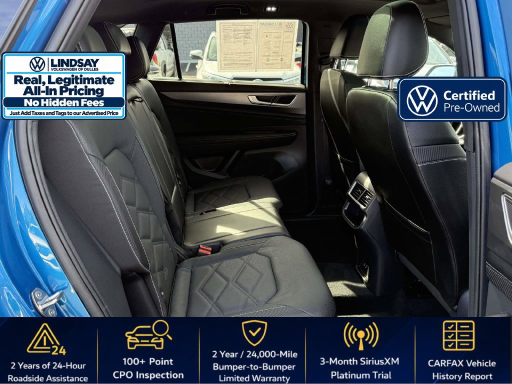 Certified 2024 Volkswagen Atlas Cross Sport SE w/ Panoramic Sunroof Package FWD image 13