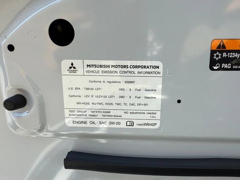 New 2026 Mitsubishi Eclipse Cross SE AWD/4WD image 35