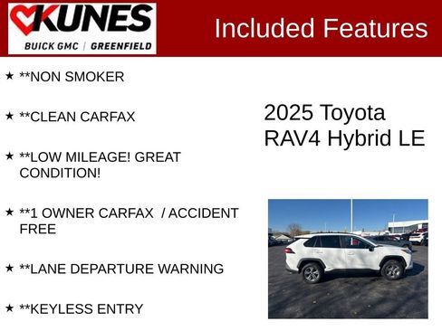 Used 2025 Toyota RAV4 LE image 3