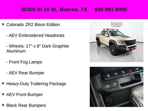 Used 2022 Chevrolet Colorado ZR2 w/ Colorado ZR2 Bison Edition AWD/4WD image 33