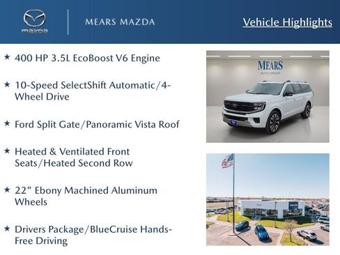 Used 2025 Ford Expedition Max Platinum w/ Driver's Package AWD/4WD image 2