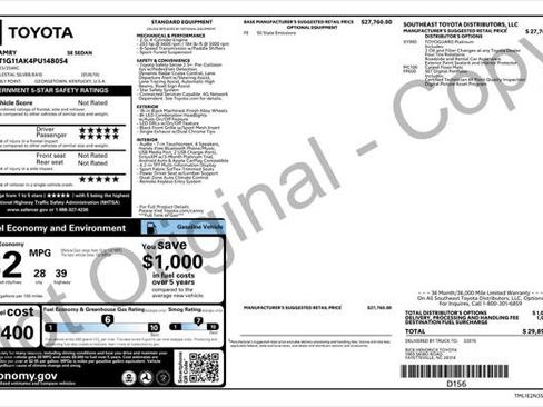 Used 2023 Toyota Camry SE FWD image 4
