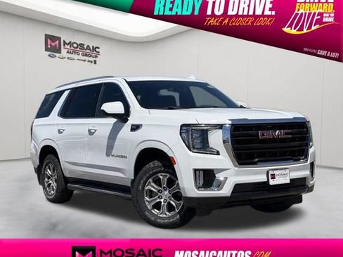 Used 2022 GMC Yukon SLE w/ Gmc Pro Safety Plus Package AWD/4WD image 1